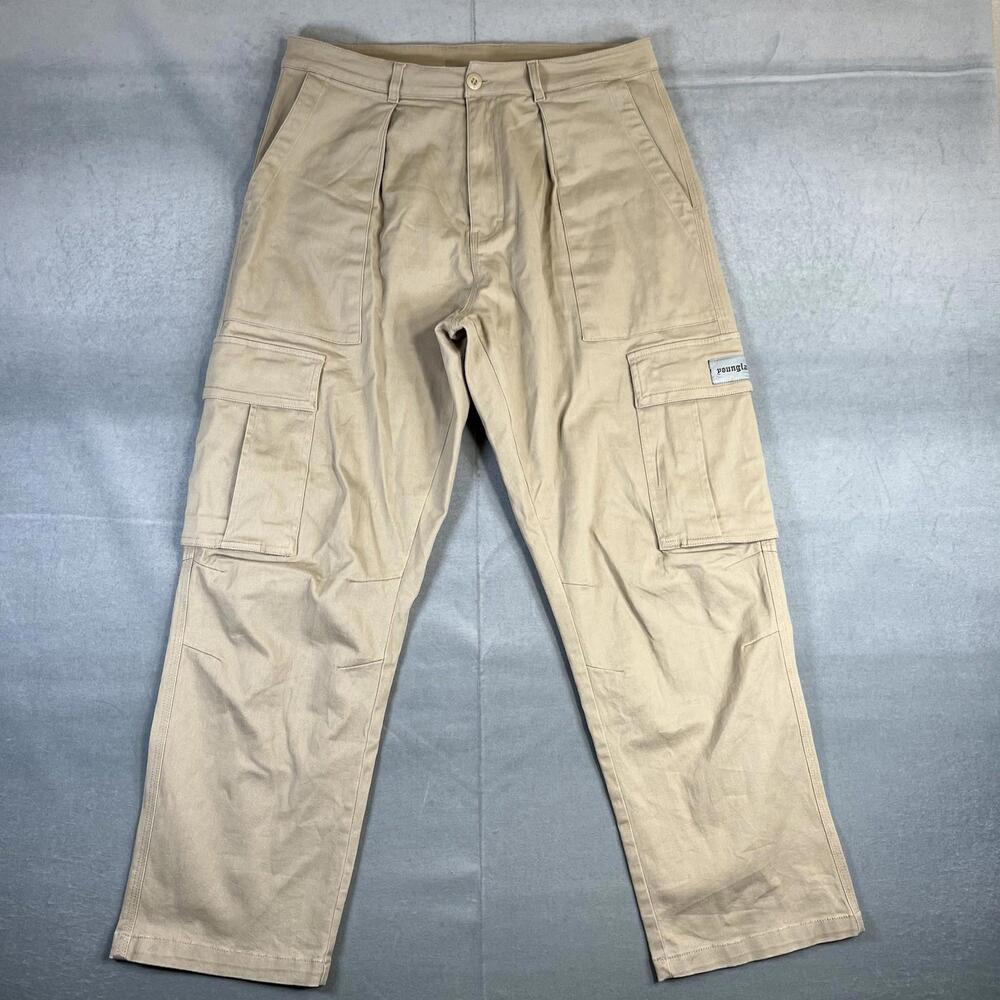 YoungLA Tan Cargo Pants